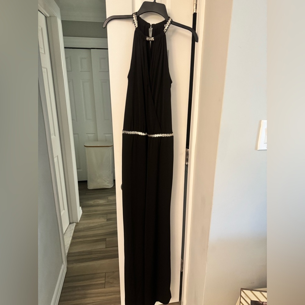 Guess Black Halter Jumpsuit